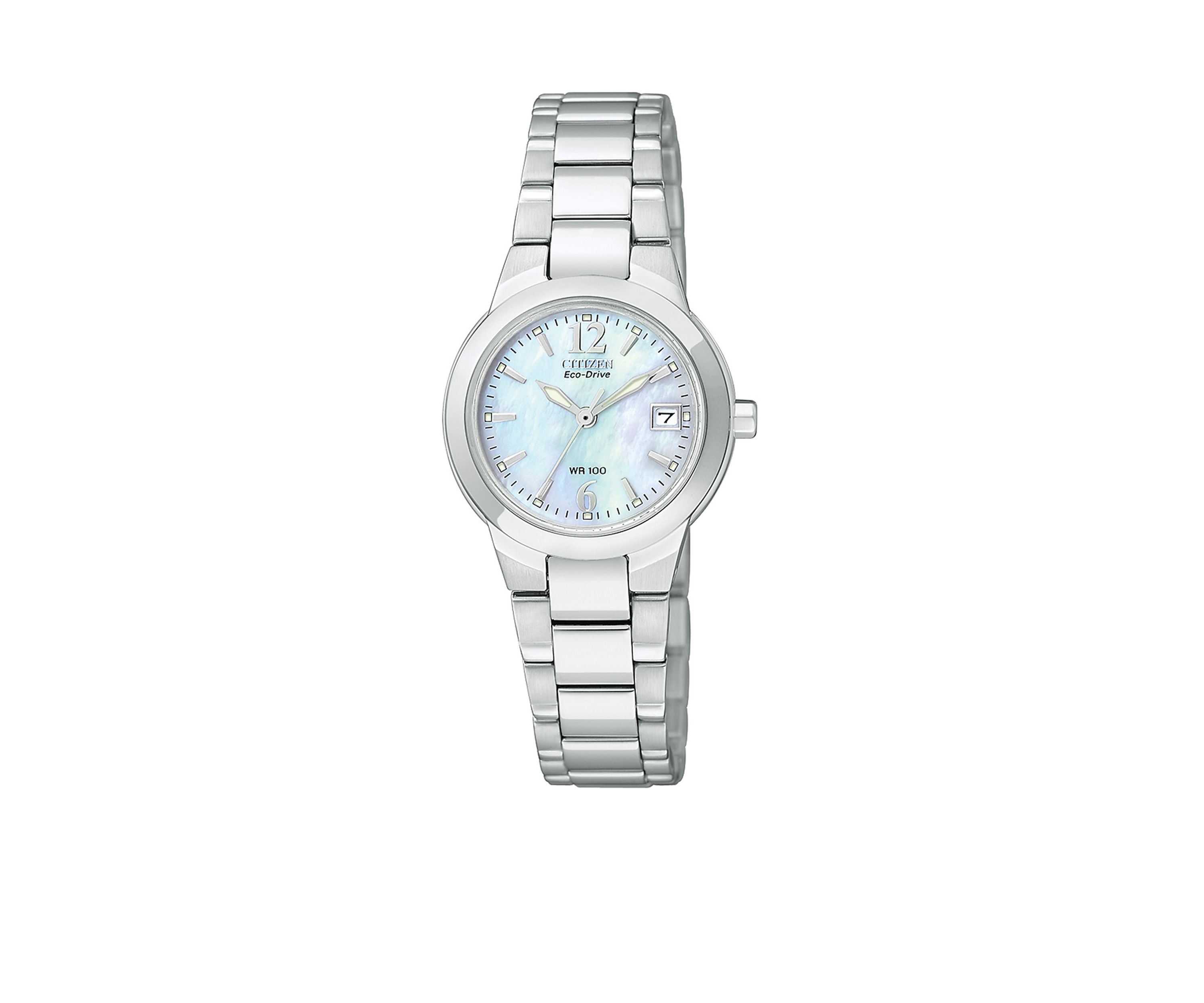 Eco-Drive Ladies Silhouette with Mother of Pearl Dial - Online Only