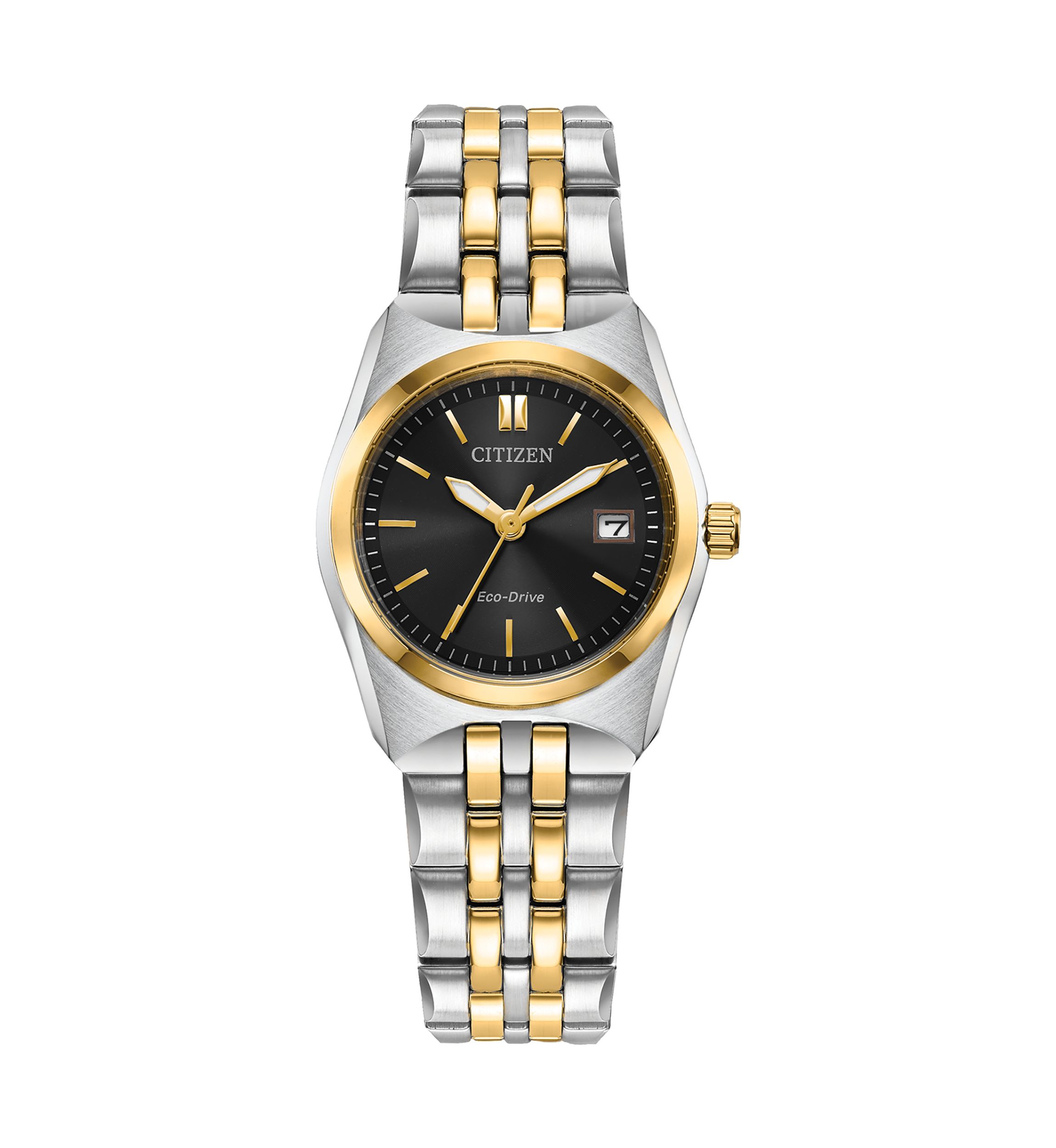 Citizen Eco-Drive Womens Corso Two-tone Stainless Steel Bracelet Watch