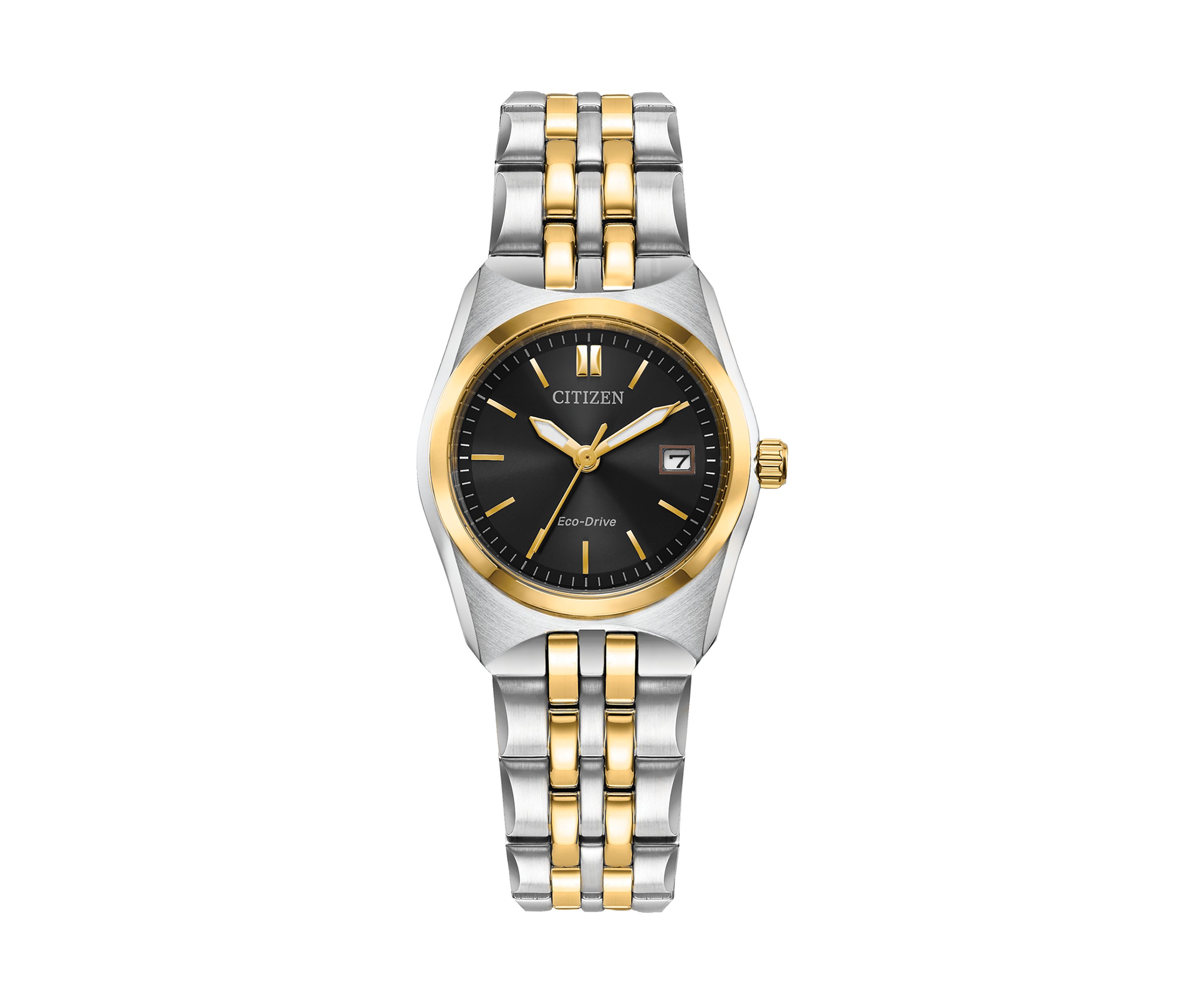 Citizen Eco-Drive Womens Corso Two-tone Stainless Steel Bracelet Watch