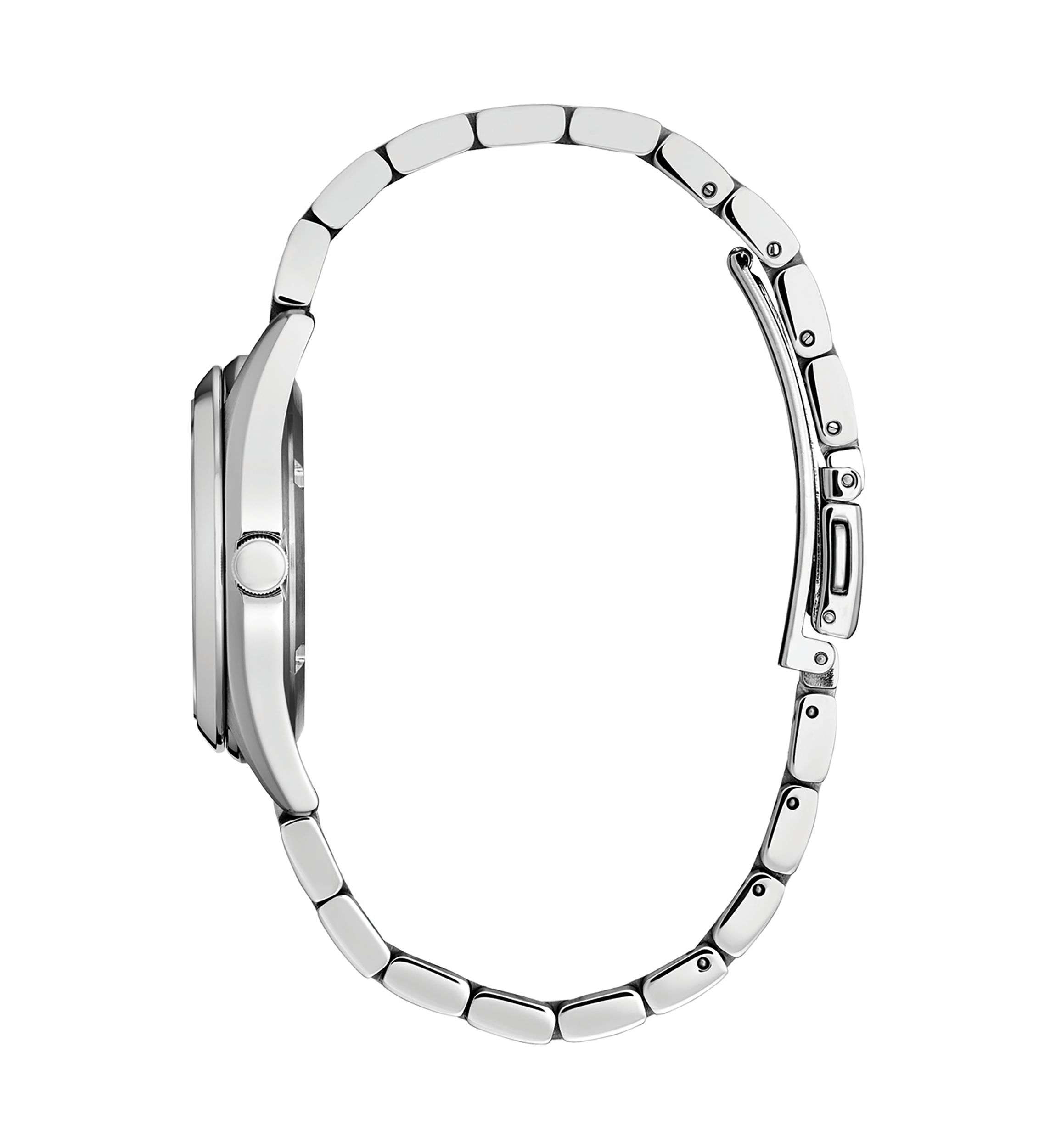 Womens Sport Luxury Sport Silver Tone Bracelet Watch - 33 Millimeter