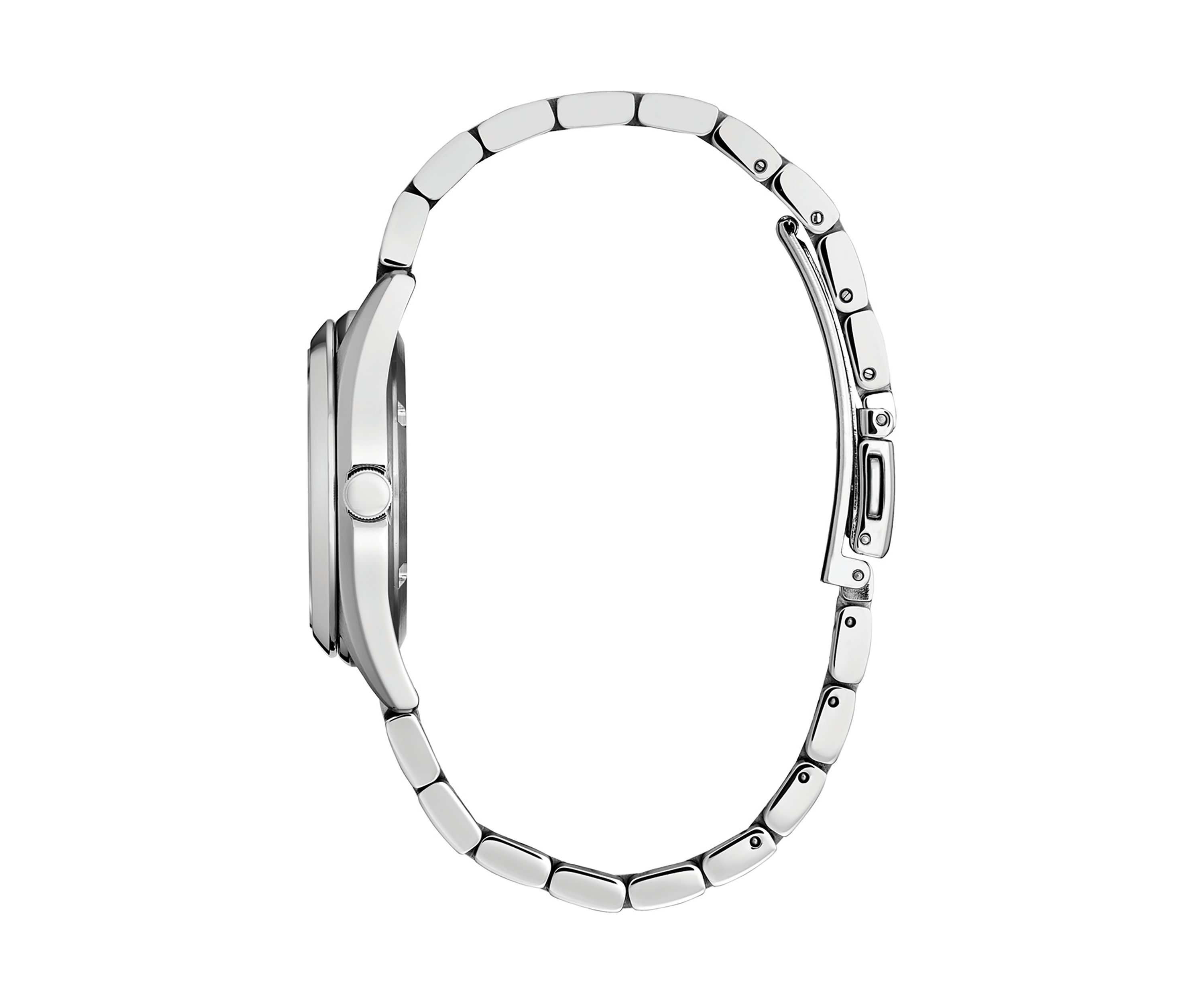 Womens Sport Luxury Sport Silver Tone Bracelet Watch - 33 Millimeter