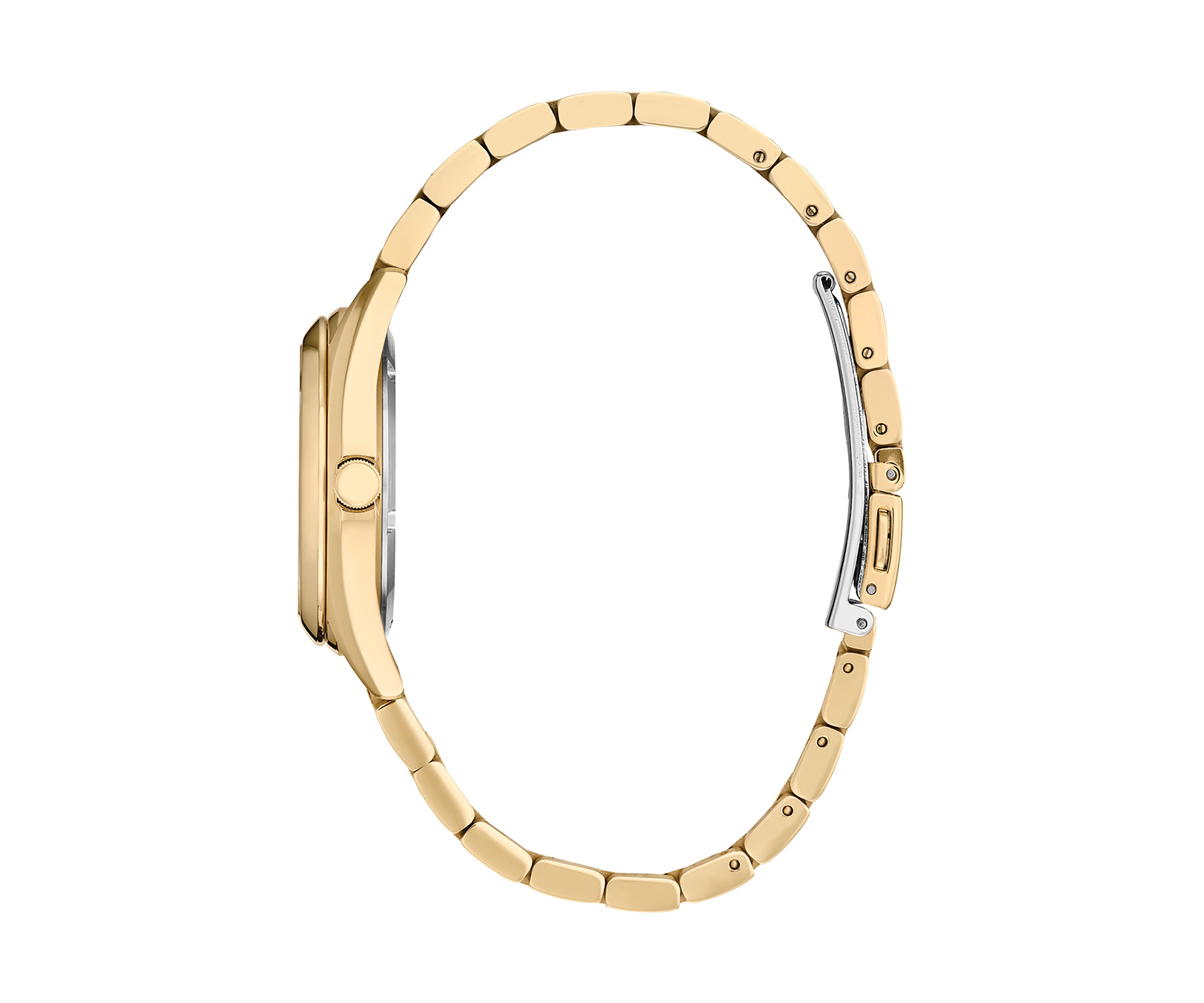 Womens Sport Luxury Sport Gold Tone Bracelet Watch - 33 Millimeter