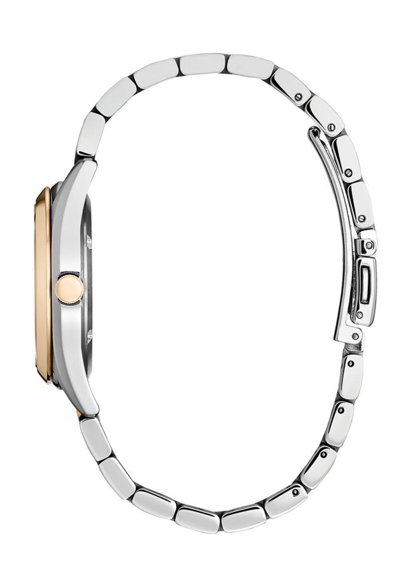 Womens Sport Luxury Sport Two Tone Bracelet Watch - 33 Millimeter