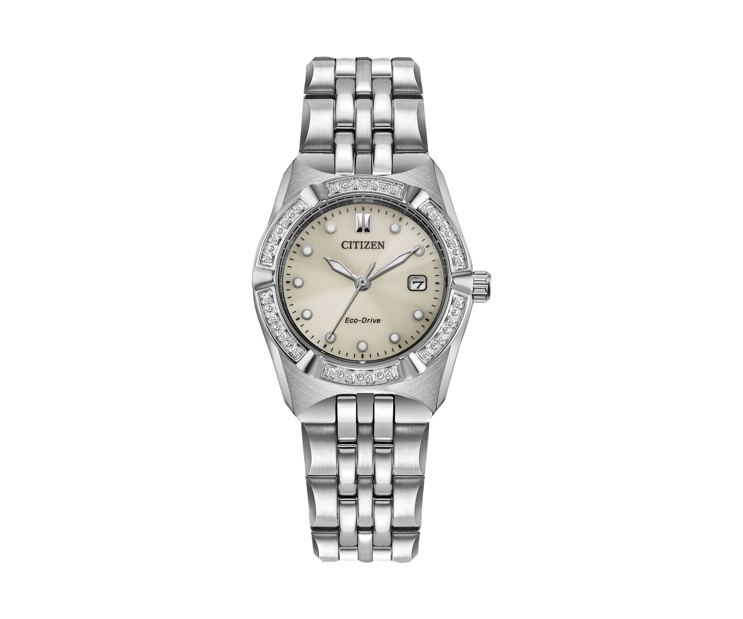 Womens Classic Corso Silver Tone Bracelet Watch 
