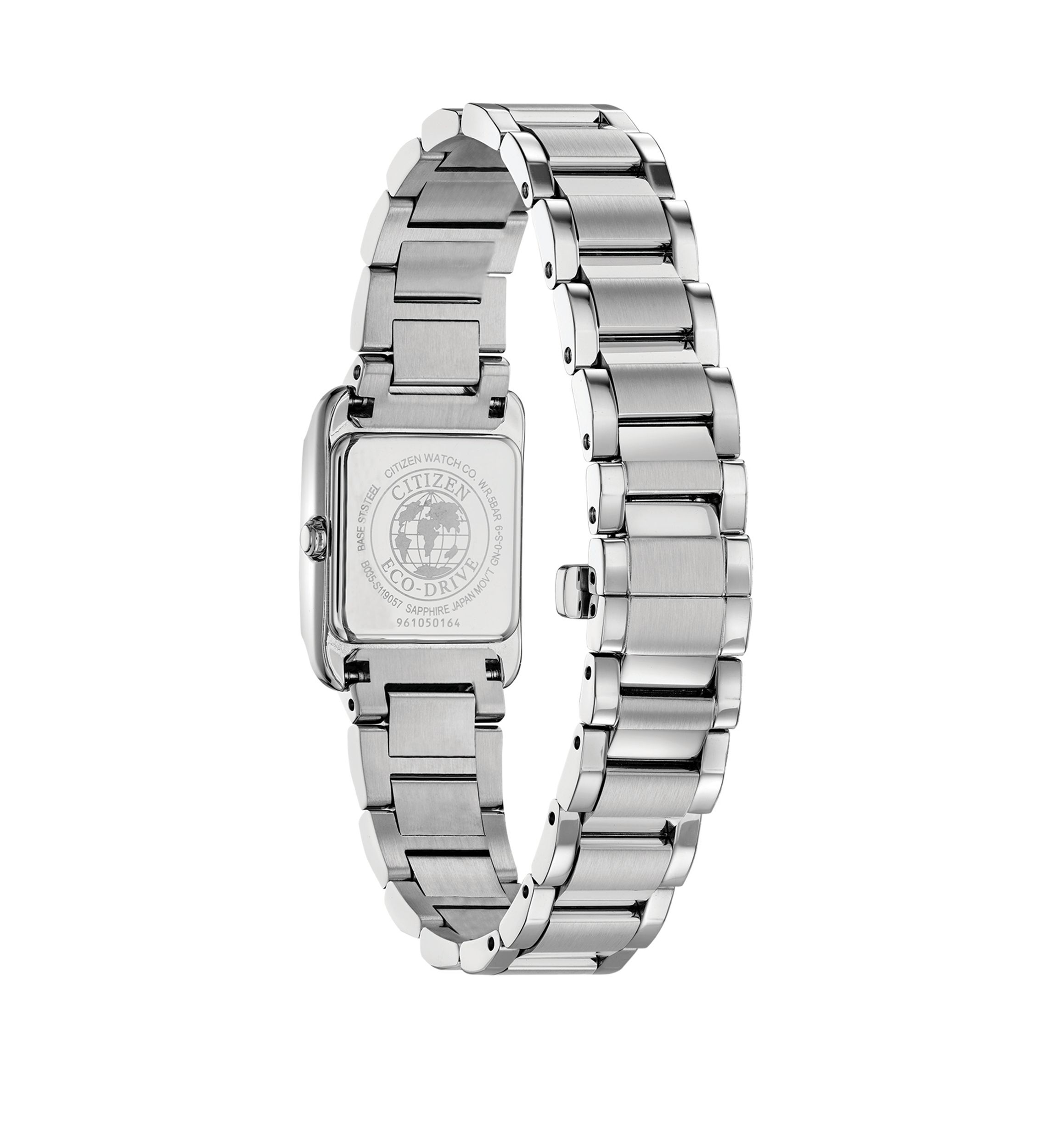 Womens Bianca Silver-Tone Stainless Steel Bracelet Watch