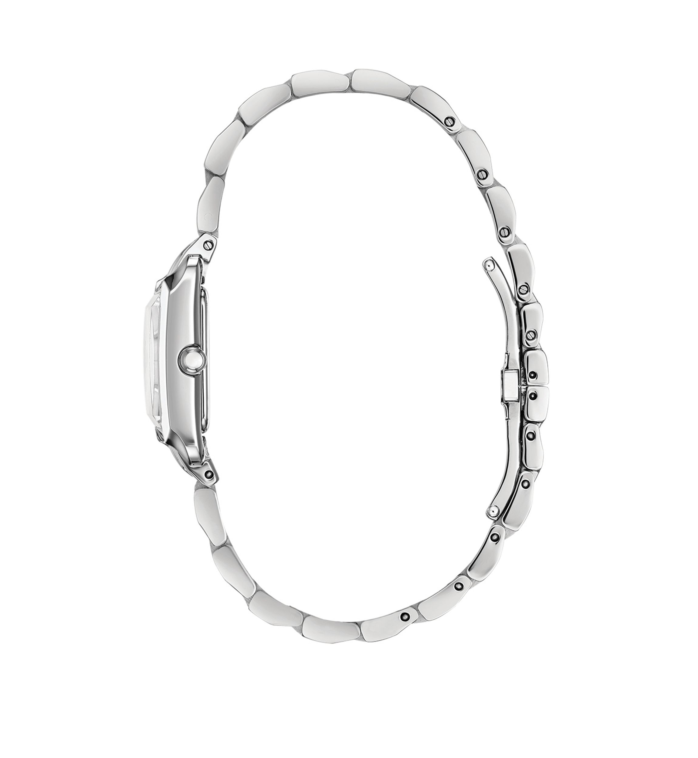 Womens Bianca Silver-Tone Stainless Steel Bracelet Watch