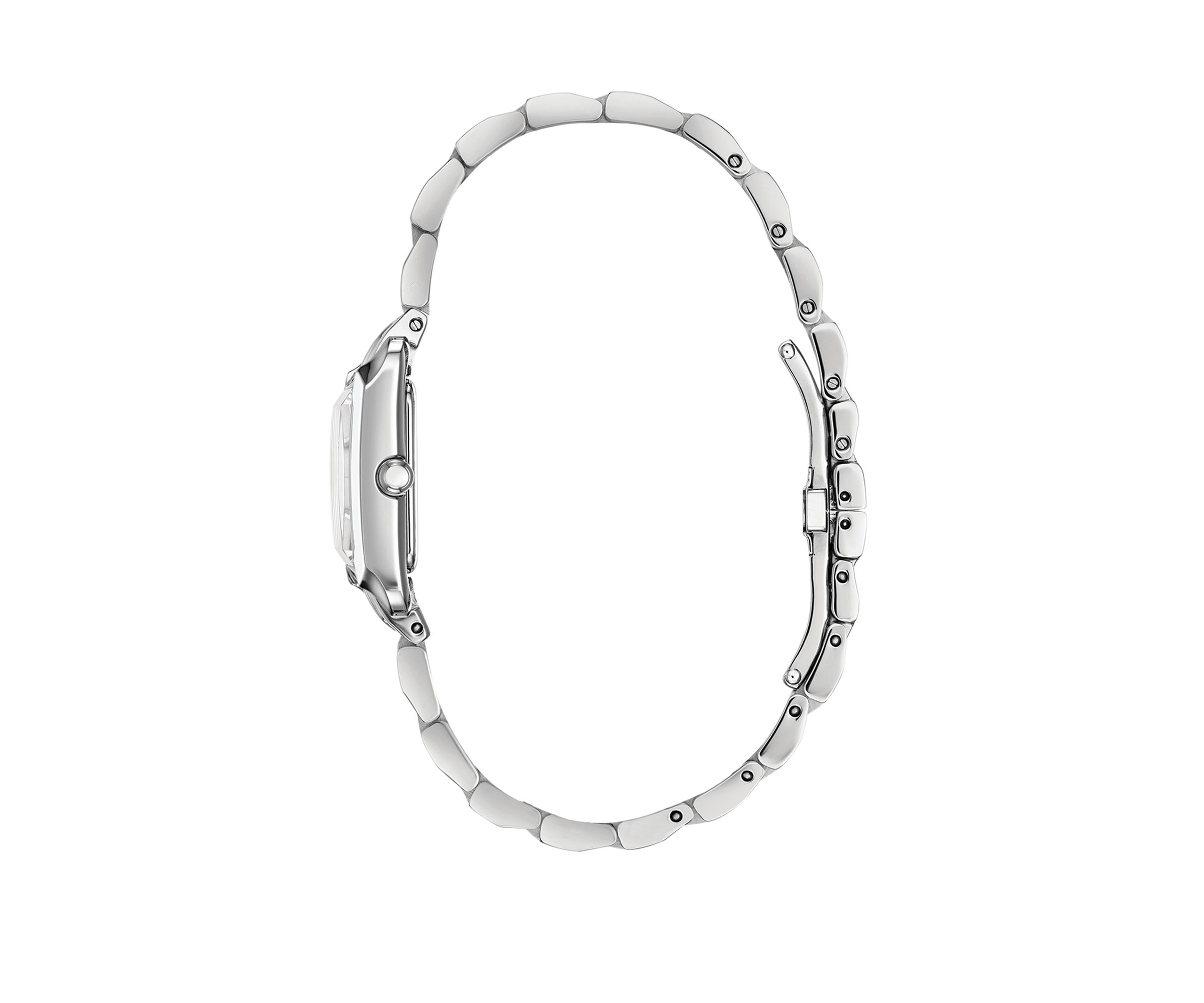 Womens Bianca Silver-Tone Stainless Steel Bracelet Watch