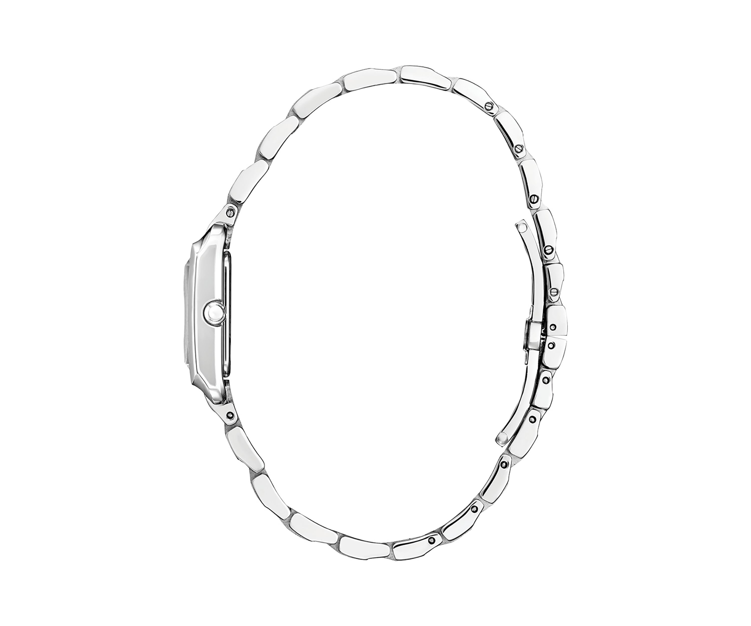 Womens Classic Bianca Silver Tone Bracelet Watch
