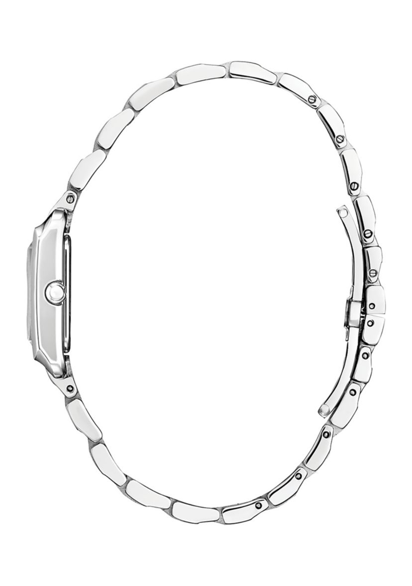 Womens Classic Bianca Silver Tone Bracelet Watch