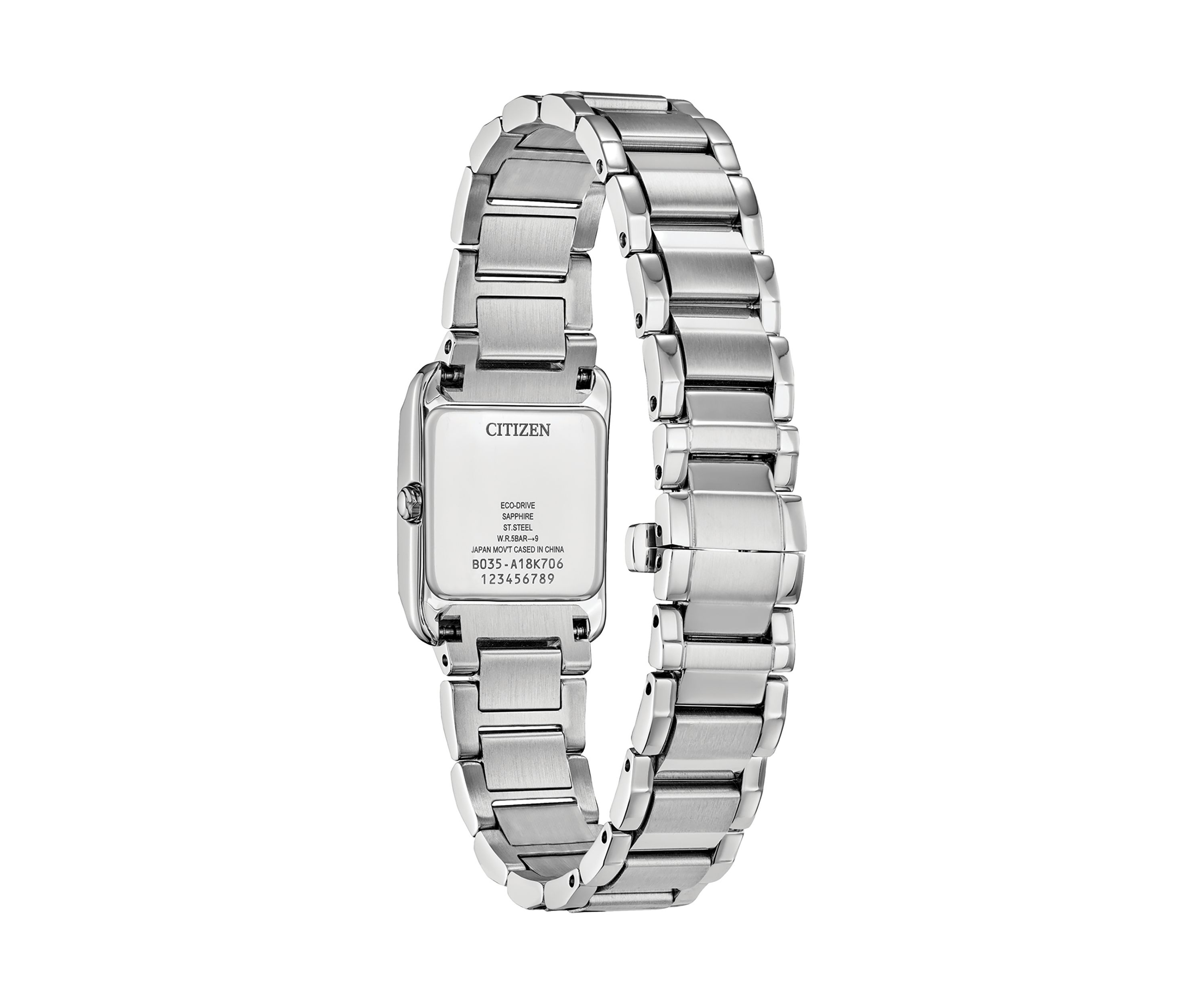 Womens Classic Bianca Silver Tone Bracelet Watch