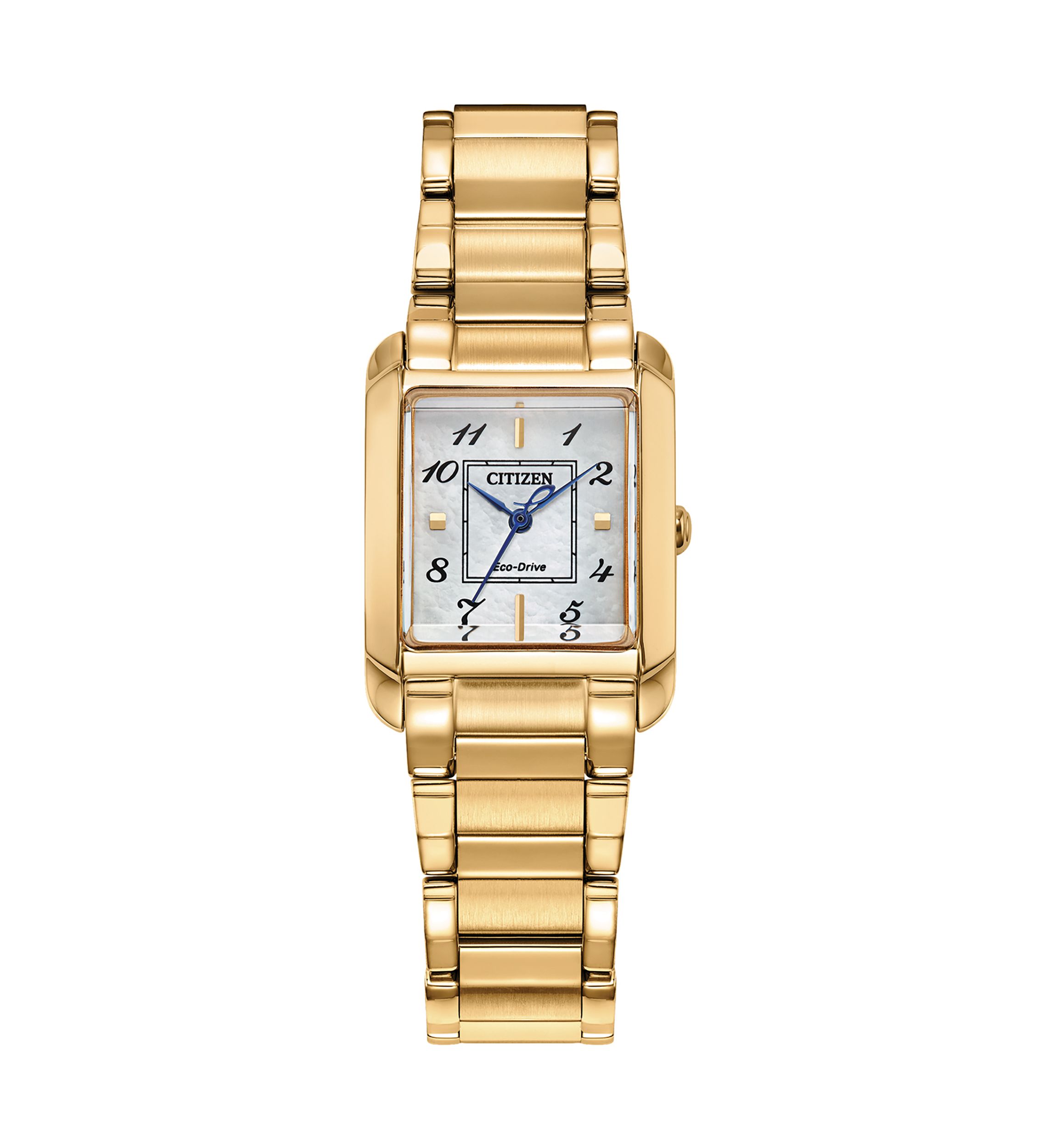 Womens Classic Bianca Gold Tone Bracelet Watch 