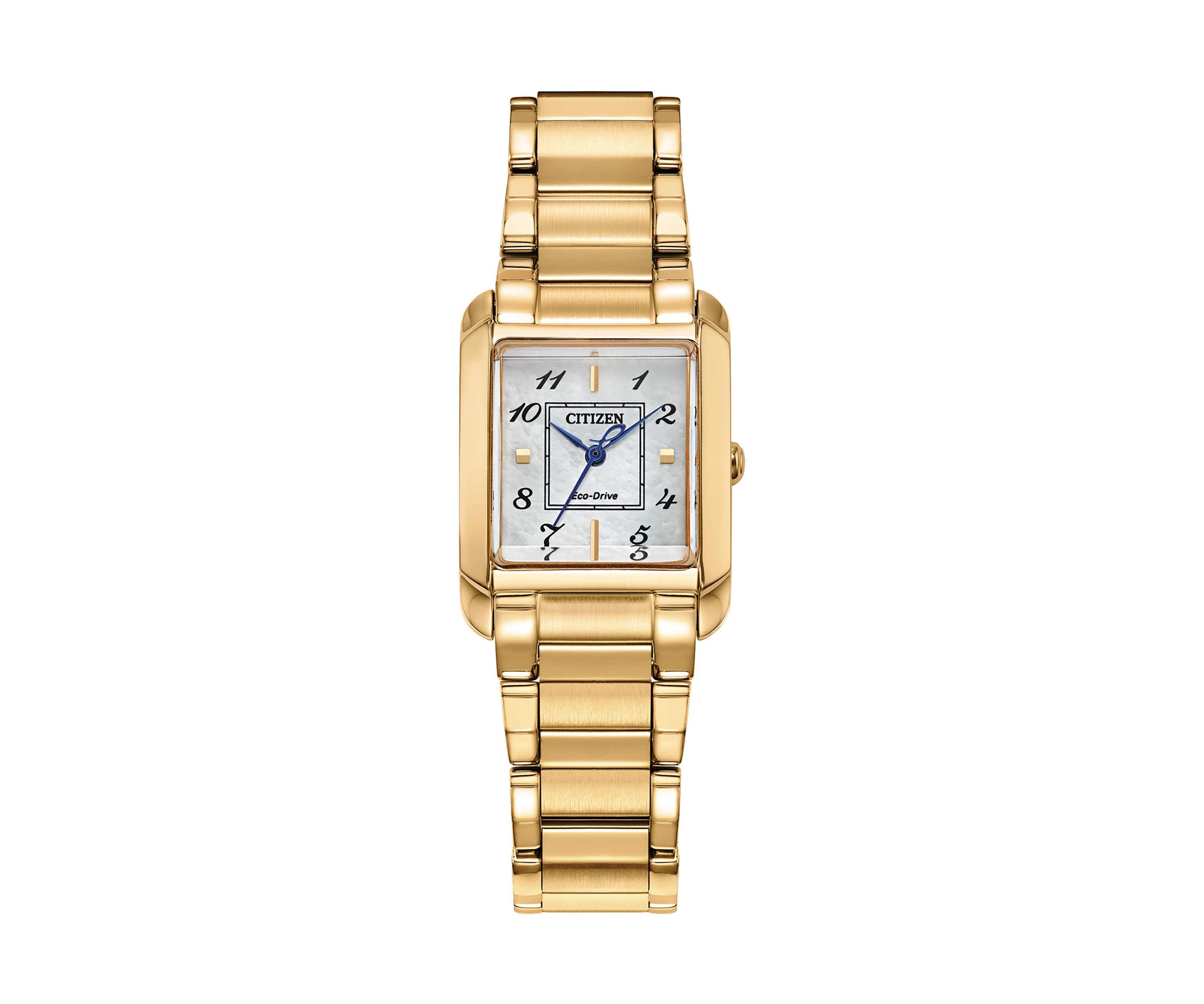 Womens Classic Bianca Gold Tone Bracelet Watch 