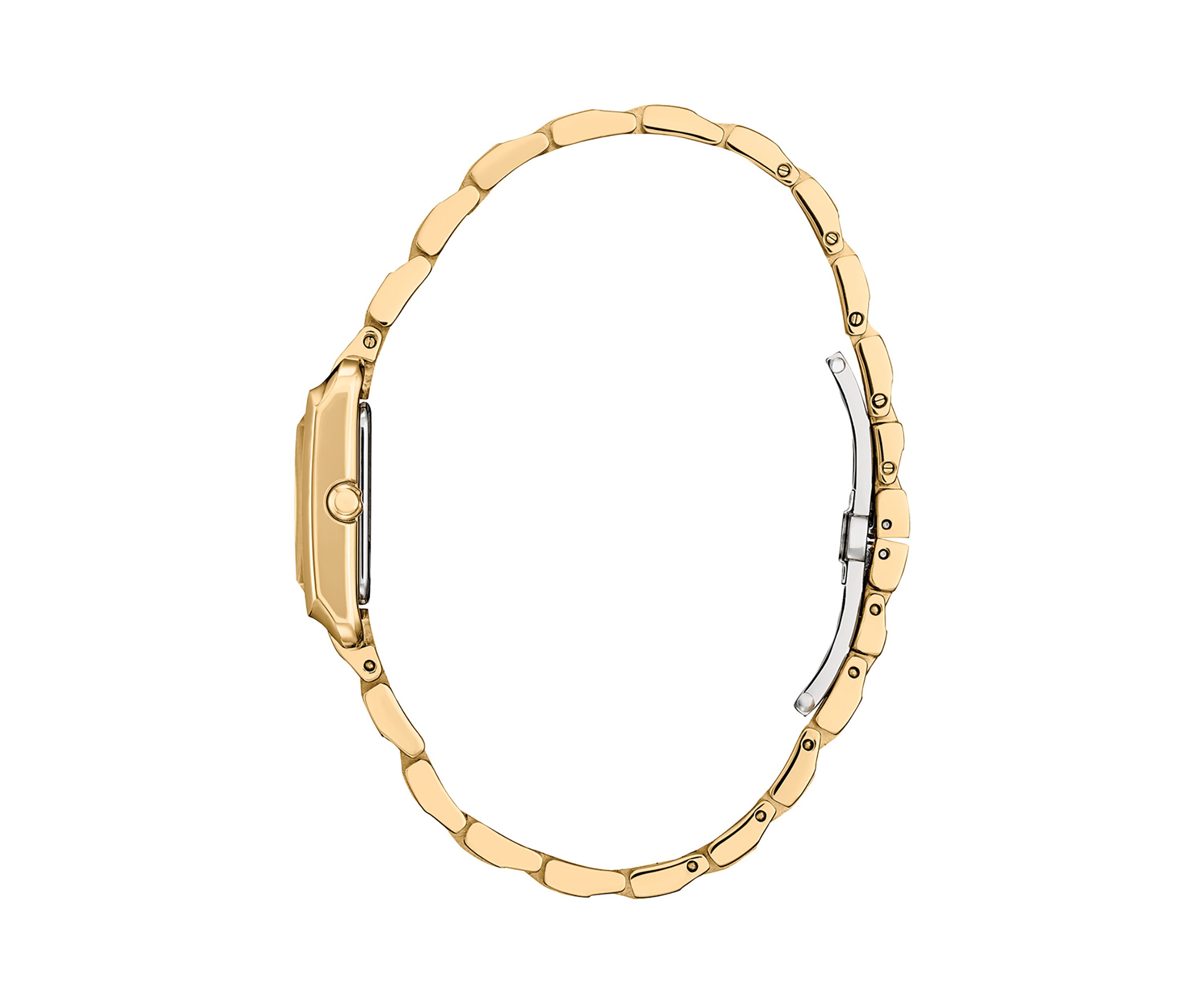 Womens Classic Bianca Gold Tone Bracelet Watch 