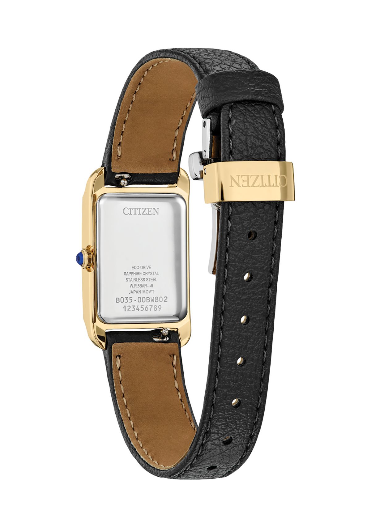 Ladies Classic Bianca Black Strap Watch, 32.4mm