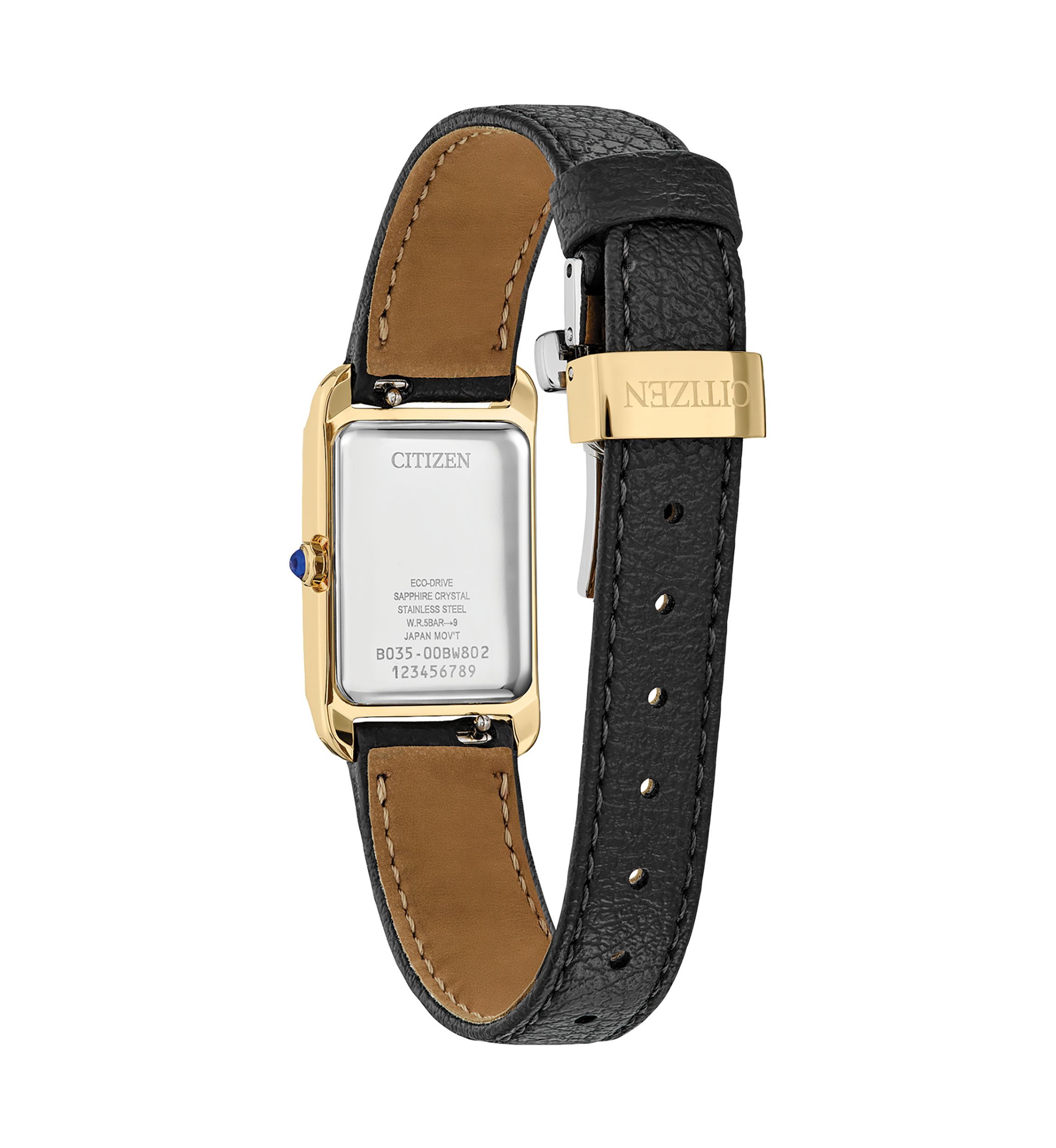 Ladies Classic Bianca Black Strap Watch, 32.4mm