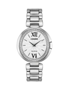 Citizen Women's Capella Silver-Tone Stainless Steel Bracelet Watch