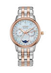 Citizen Eco-Drive Calendrier Womens Two-Tone Stainless Steel Bracelet Watch