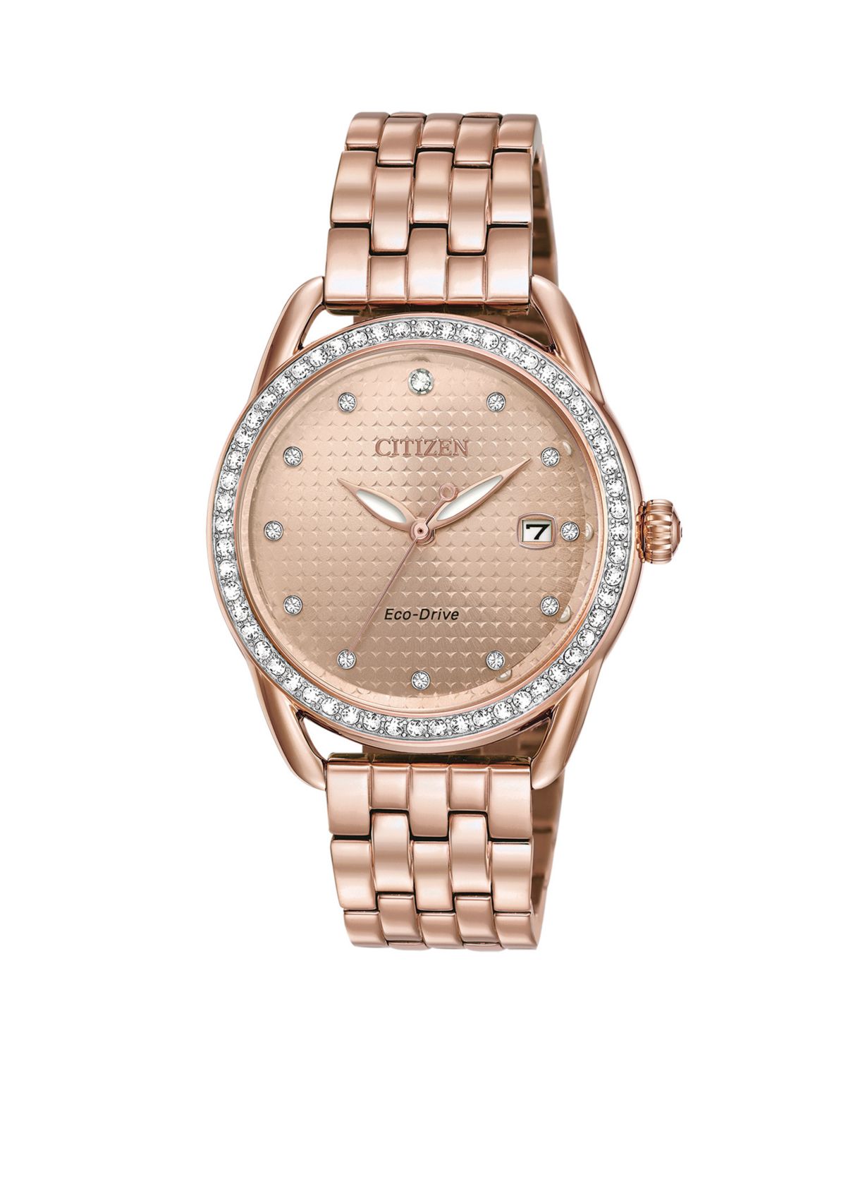 Ladies Drive Eco-Drive Pink-Tone Watch