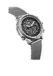 Mens Eco-Drive Stainless Steel Navihawk Perpetual Chrono A-T Watch