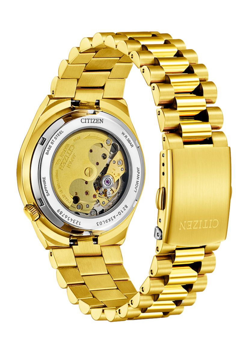 Mens Tsuyosa Auto WR50 SSG Watch