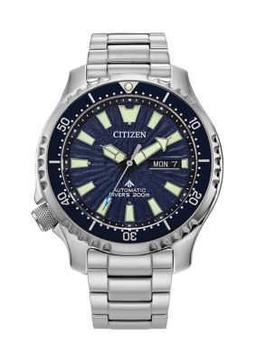 Citizen Men's Promaster Sea Silver-Tone Stainless Steel Bracelet Watch - 44 Millimeter