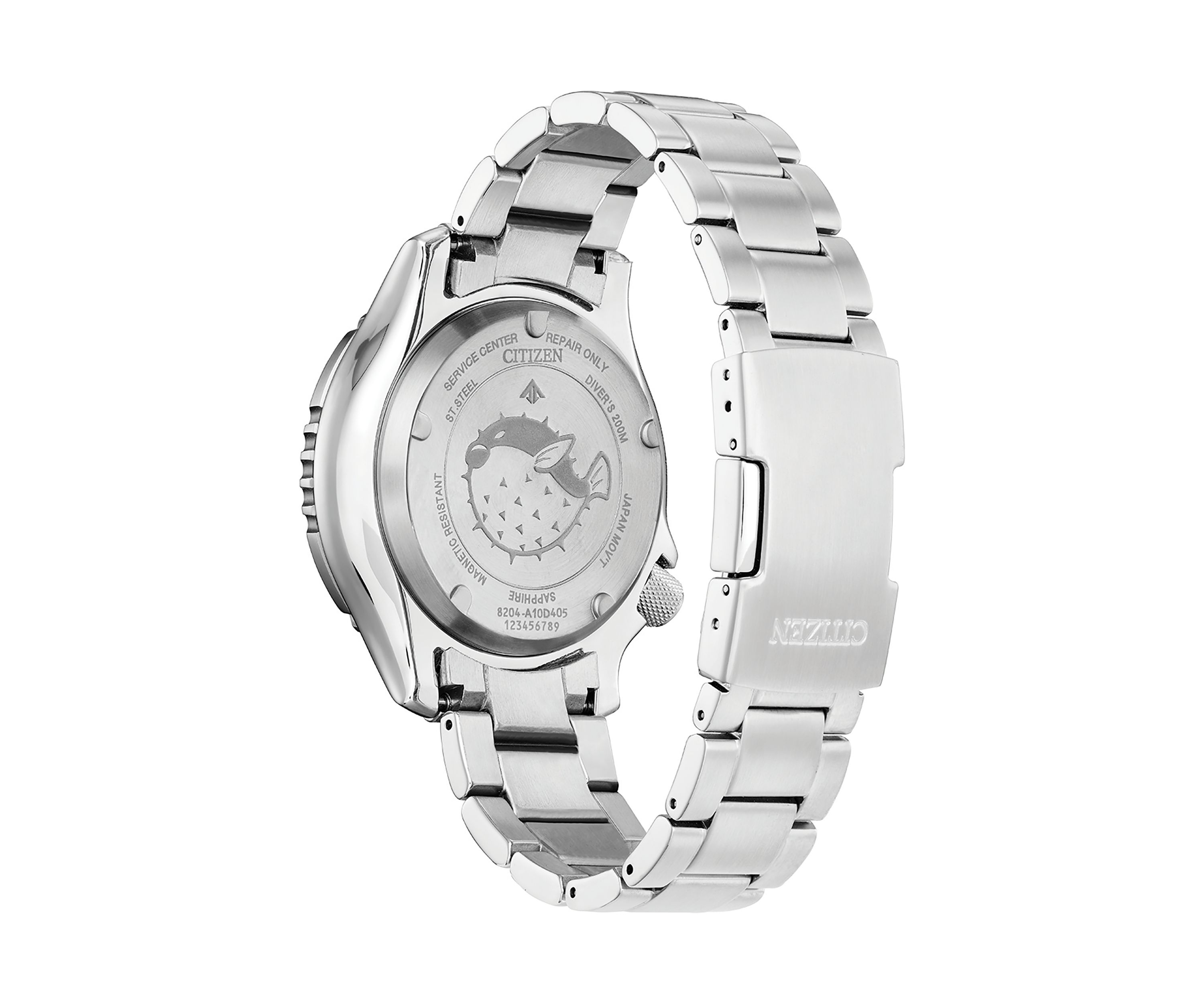 Mens Promaster Sea Silver-Tone Stainless Steel Bracelet Watch - 44 Millimeter