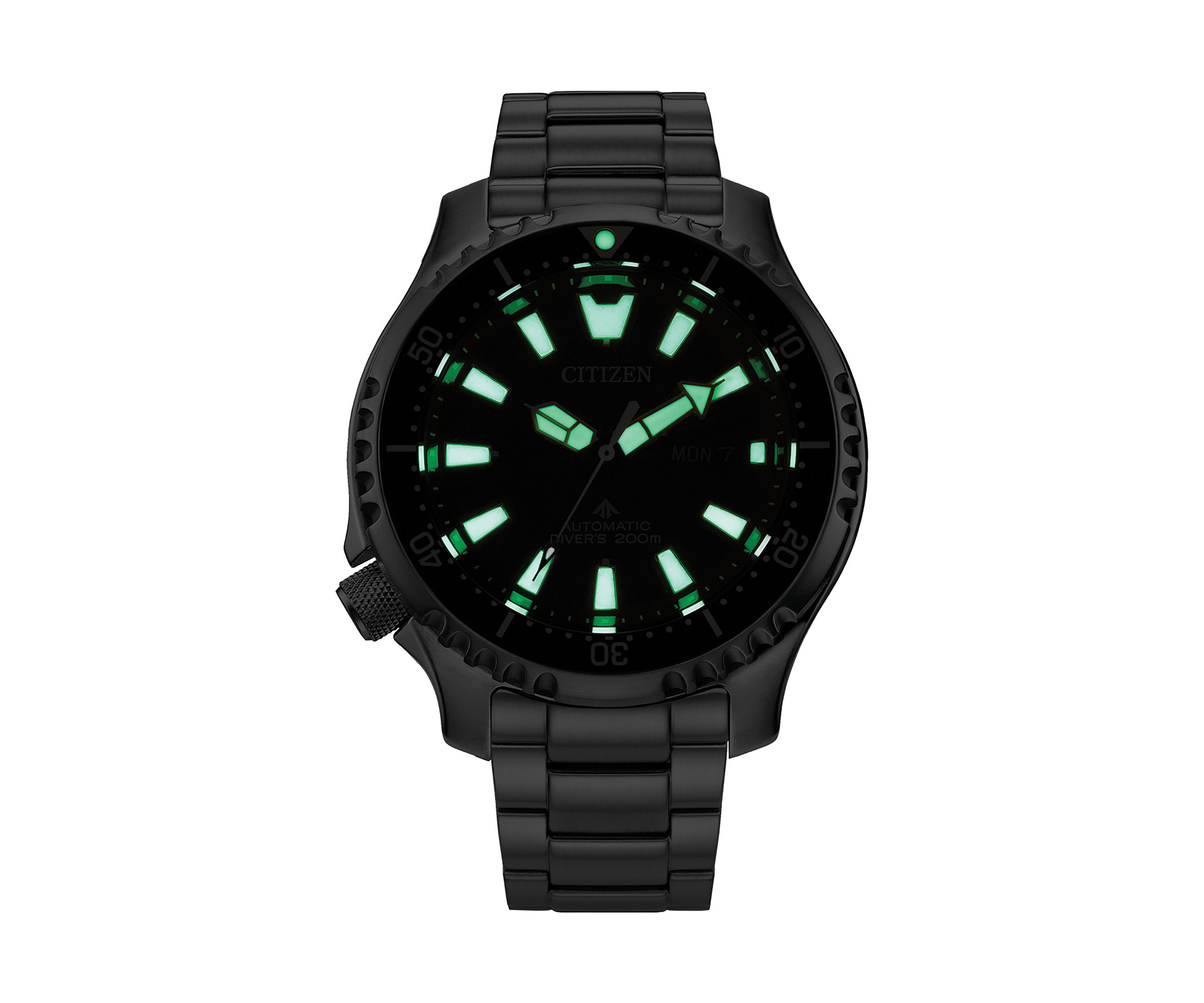 Mens Promaster Sea Silver-Tone Stainless Steel Bracelet Watch - 44 Millimeter