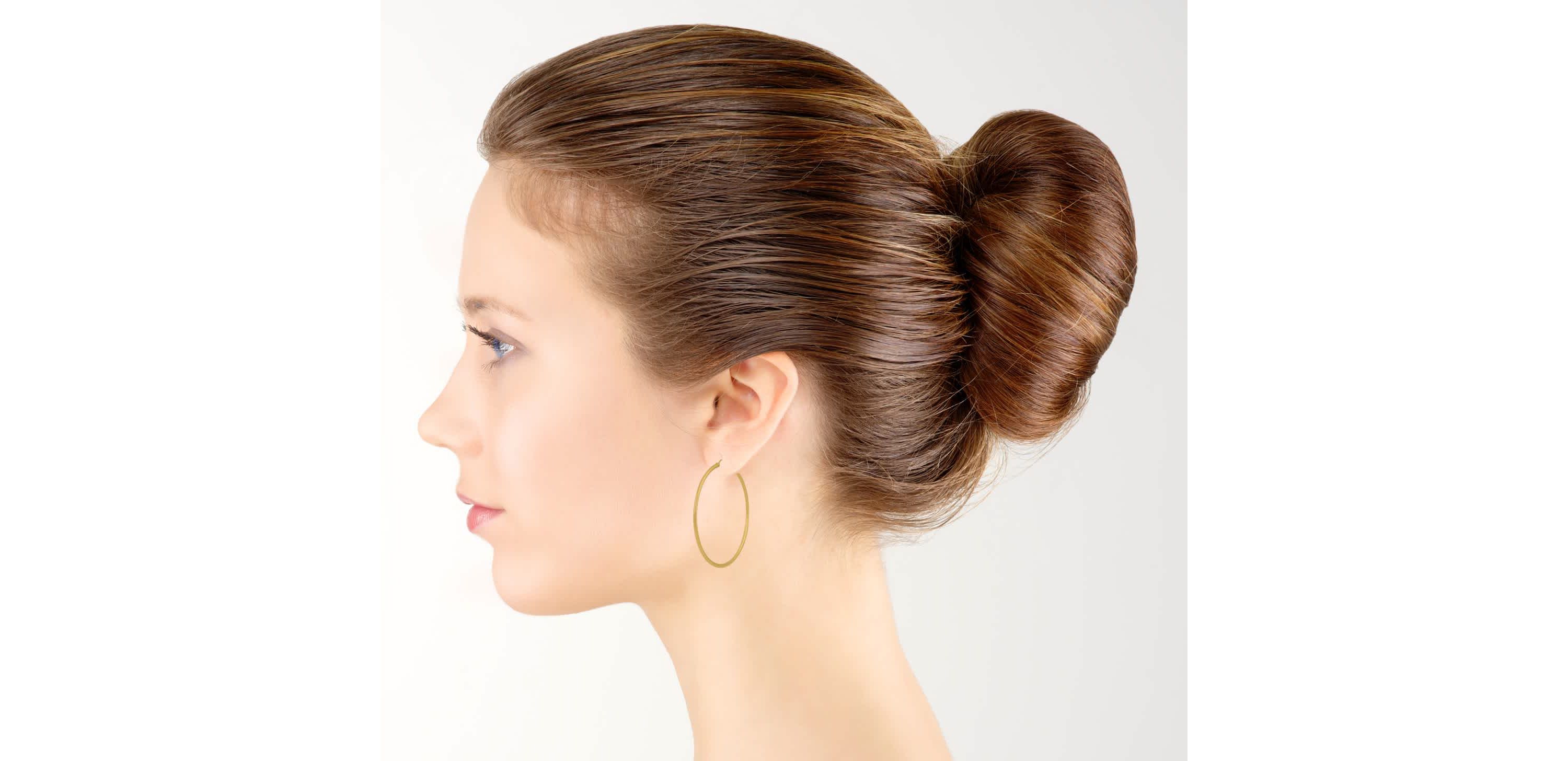 14k Yellow Gold 2MM Thick Tube Hoop Earrings (55MM)