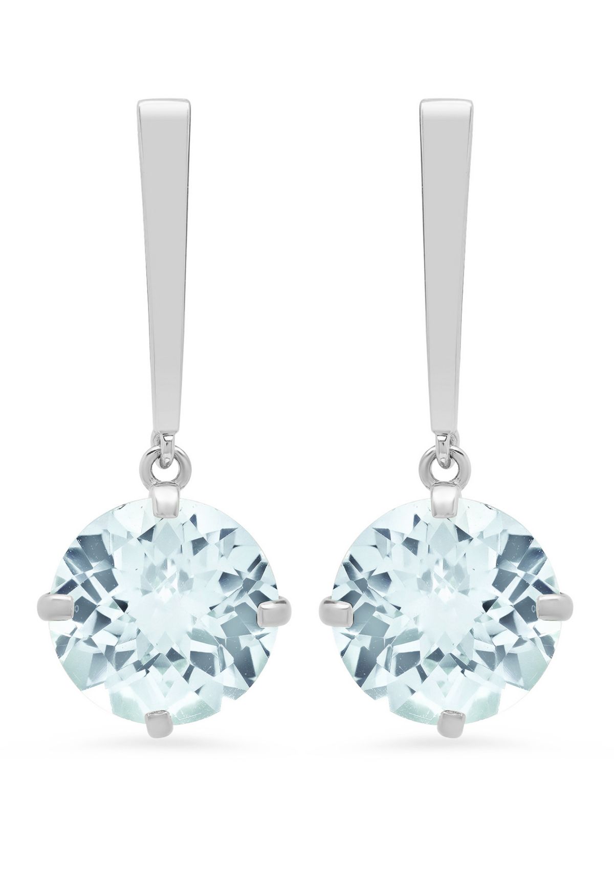  3.6 ct. t.w. Aquamarine Drop Earrings