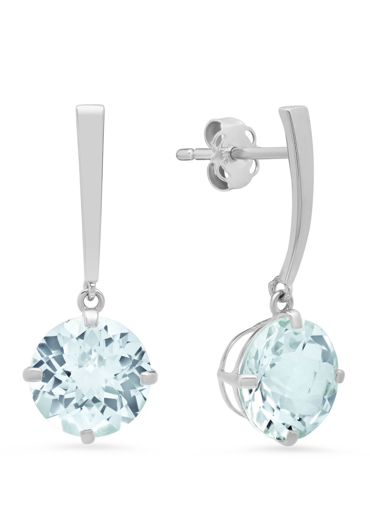  3.6 ct. t.w. Aquamarine Drop Earrings
