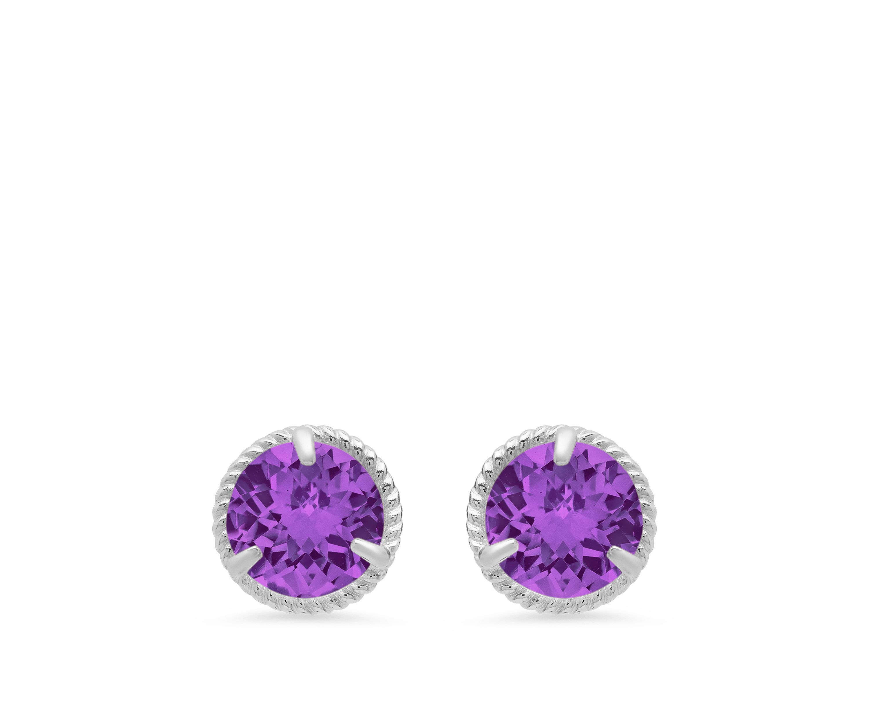 1.6 ct. t.w. Amethyst Stud Earrings