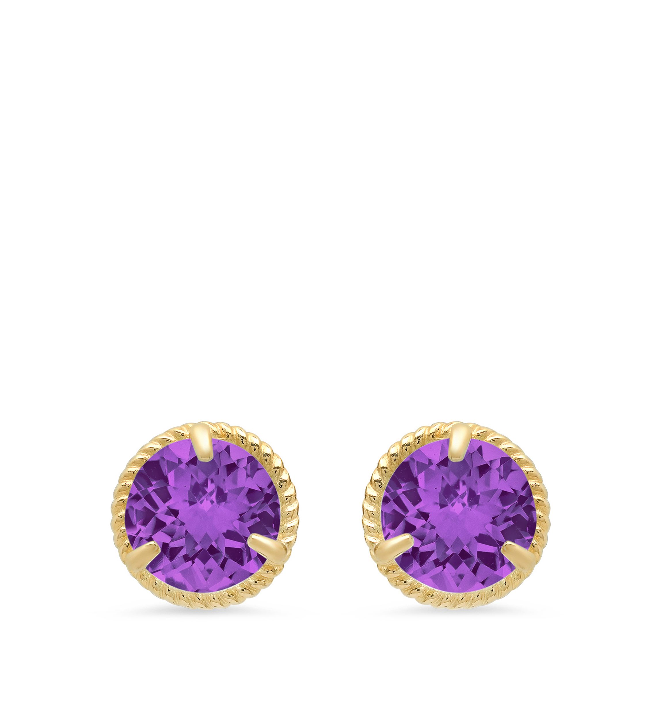 1.6 ct. t.w. Amethyst Stud Earrings