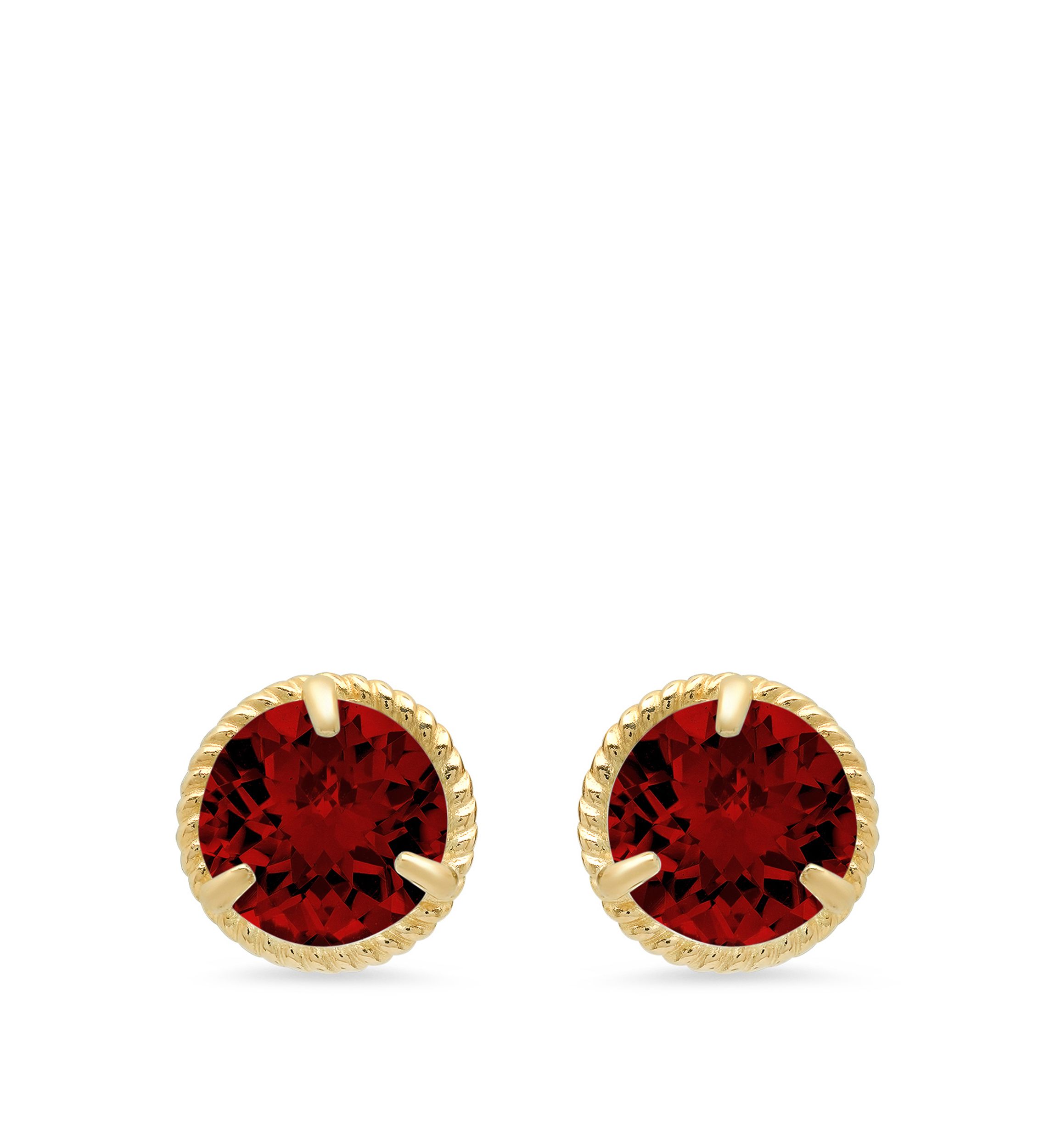 2 ct. t.w. Garnet Stud Earrings