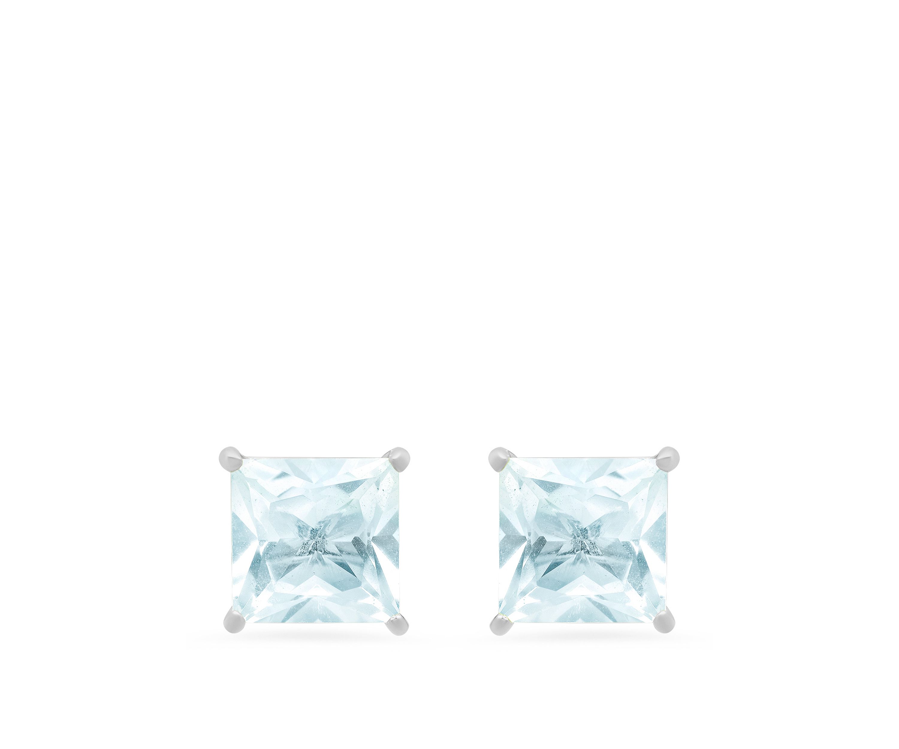 2.50 ct. t.w. Aquamarine Stud Earrings