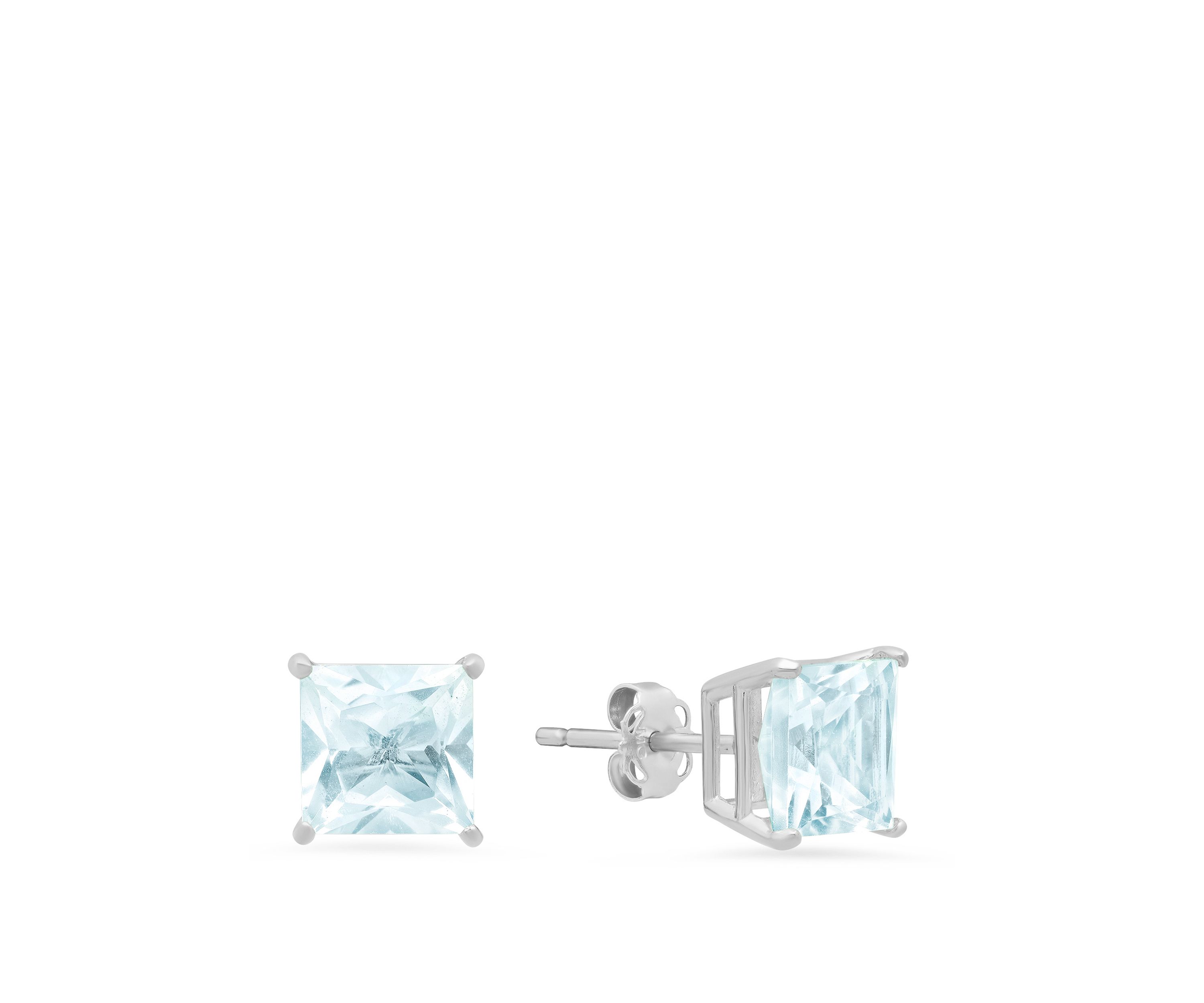 2.50 ct. t.w. Aquamarine Stud Earrings