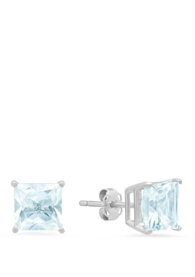 2.50 ct. t.w. Aquamarine Stud Earrings