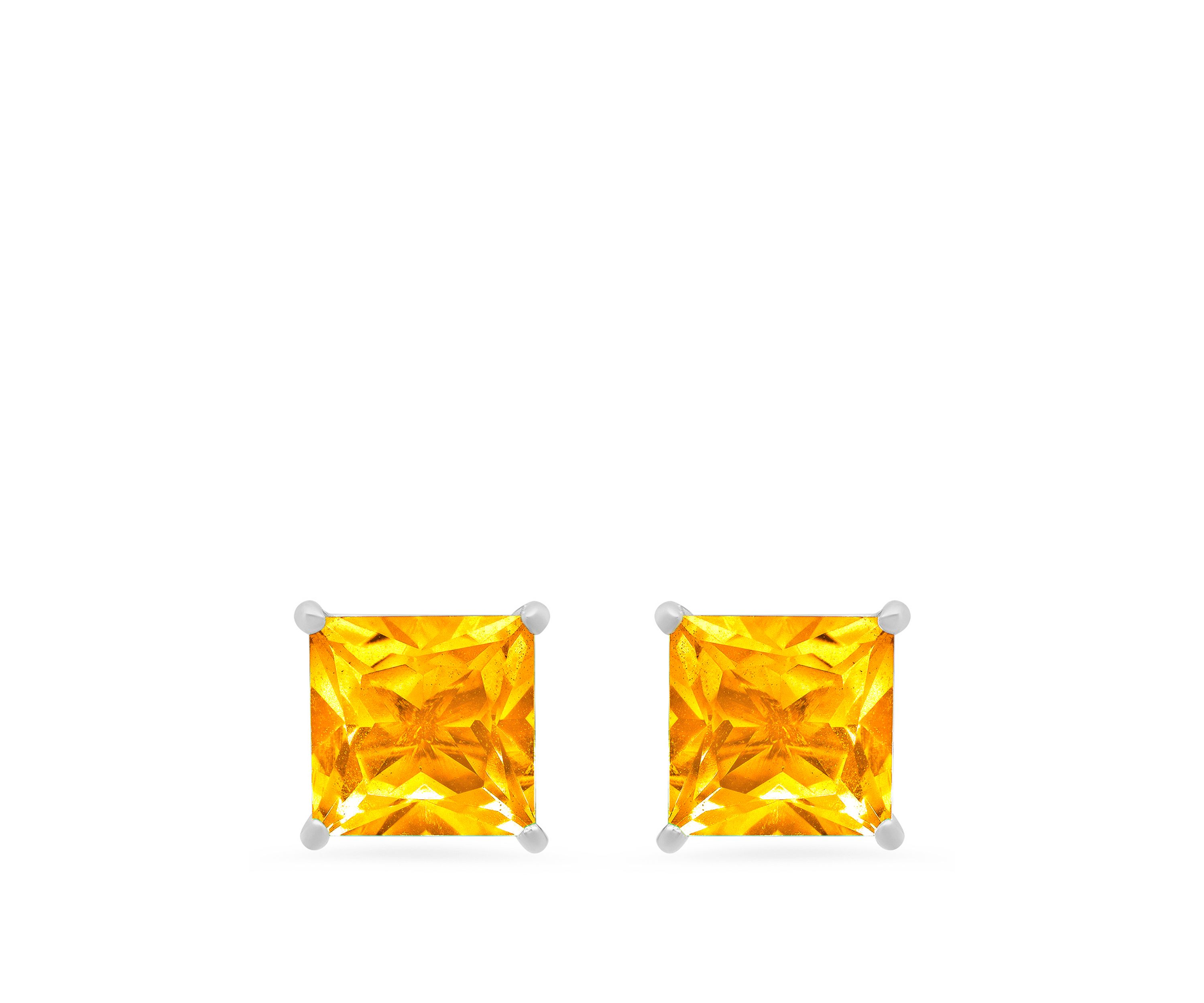 2.5 ct. t.w. Citrine Stud Earrings