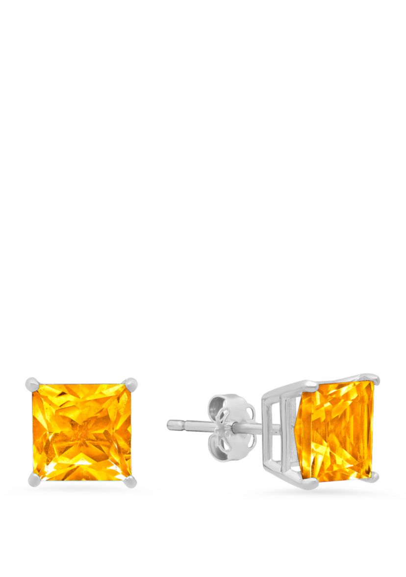 2.5 ct. t.w. Citrine Stud Earrings