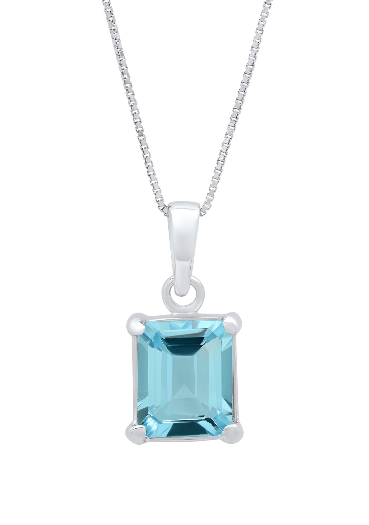 2.5 ct. t.w. Sky Blue Topaz Pendant Necklace in Sterling Silver 
