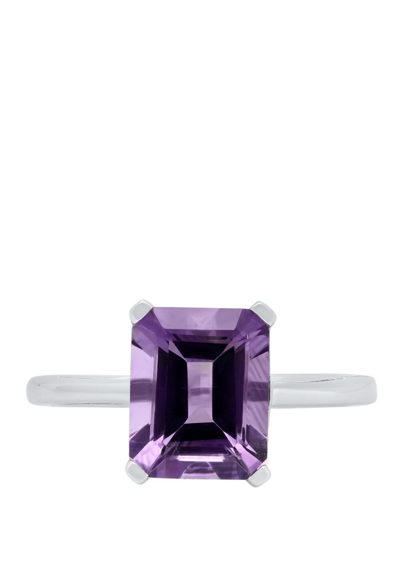 2 ct. t.w. Amethyst Ring in Sterling Silver 