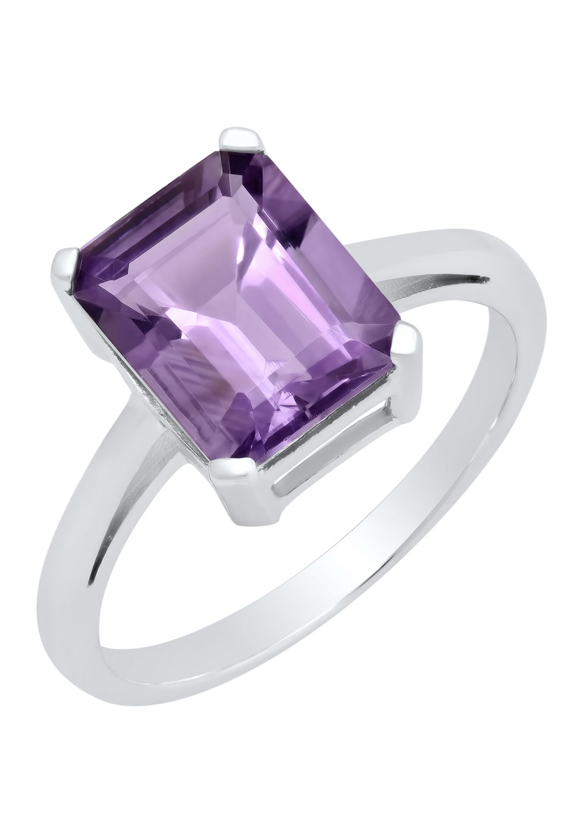 2 ct. t.w. Amethyst Ring in Sterling Silver 