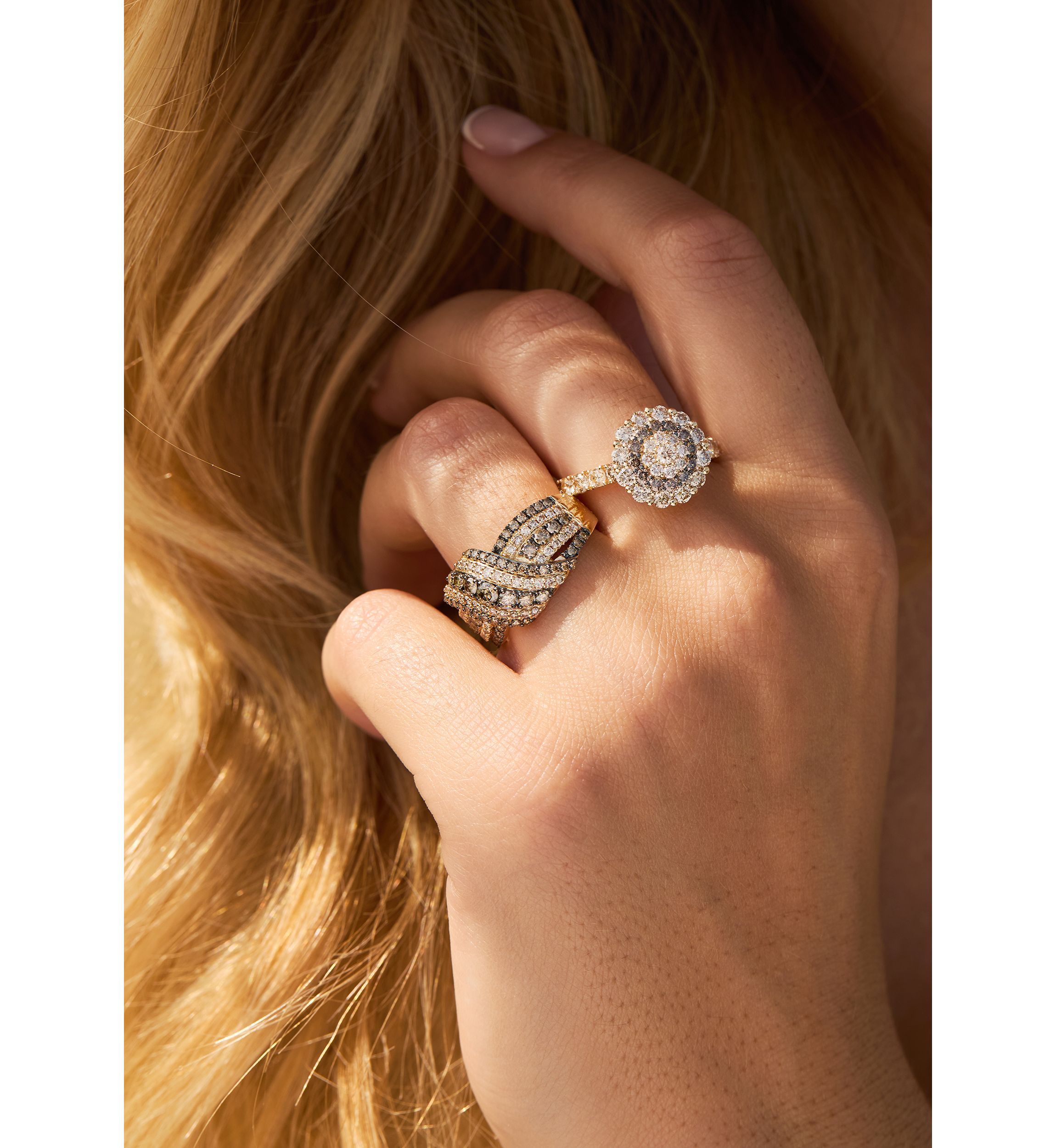 Le Vian® Ring featuring 1.62 ct. t.w. Nude Diamonds™ and Chocolate