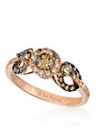 Chocolate Diamond® Center Stone Ring - Belk Exclusive