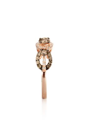 Belk chocolate diamond on sale ring