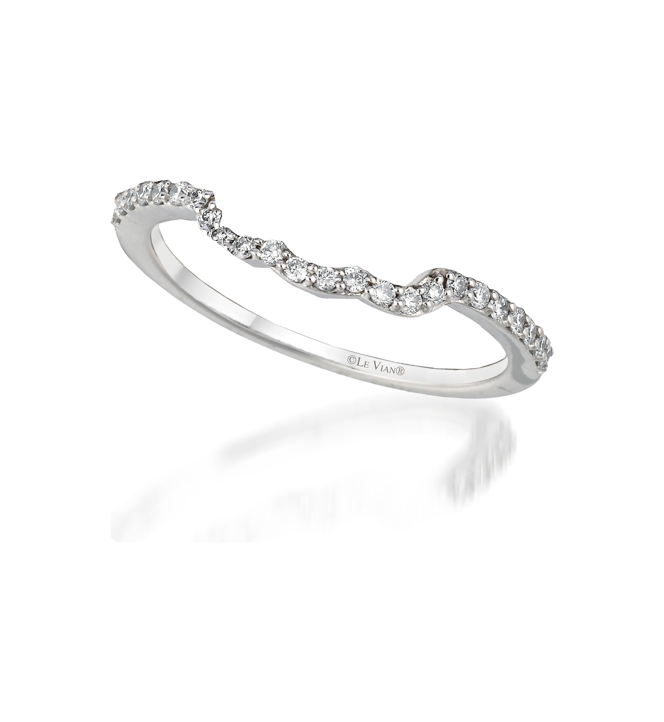 1/6 ct. t.w. Vanilla Diamonds® Bridal Ring in 14K Vanilla Gold®