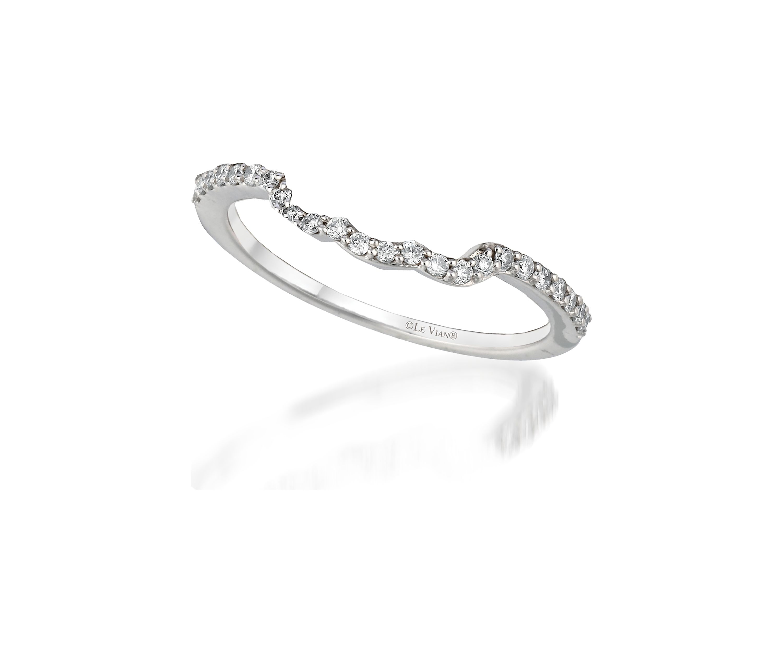 1/6 ct. t.w. Vanilla Diamonds® Bridal Ring in 14K Vanilla Gold®