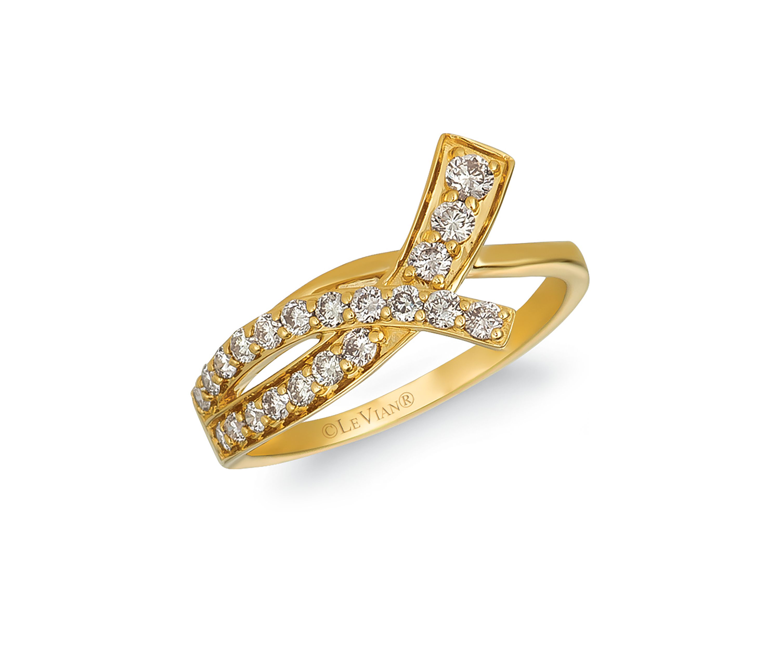 1/2 ct. t.w. Nude Diamond™ Ring in 14K Honey Gold™