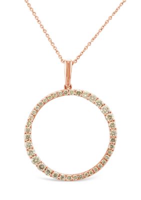 1.25 ct. t.w. Nude Diamonds™ Pendant Necklace in 14K Strawberry Gold®