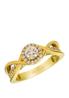 Le Vian® Nude Palette™ 1.0 ct. t.w. Nude Diamonds™ Ring in 14k Honey