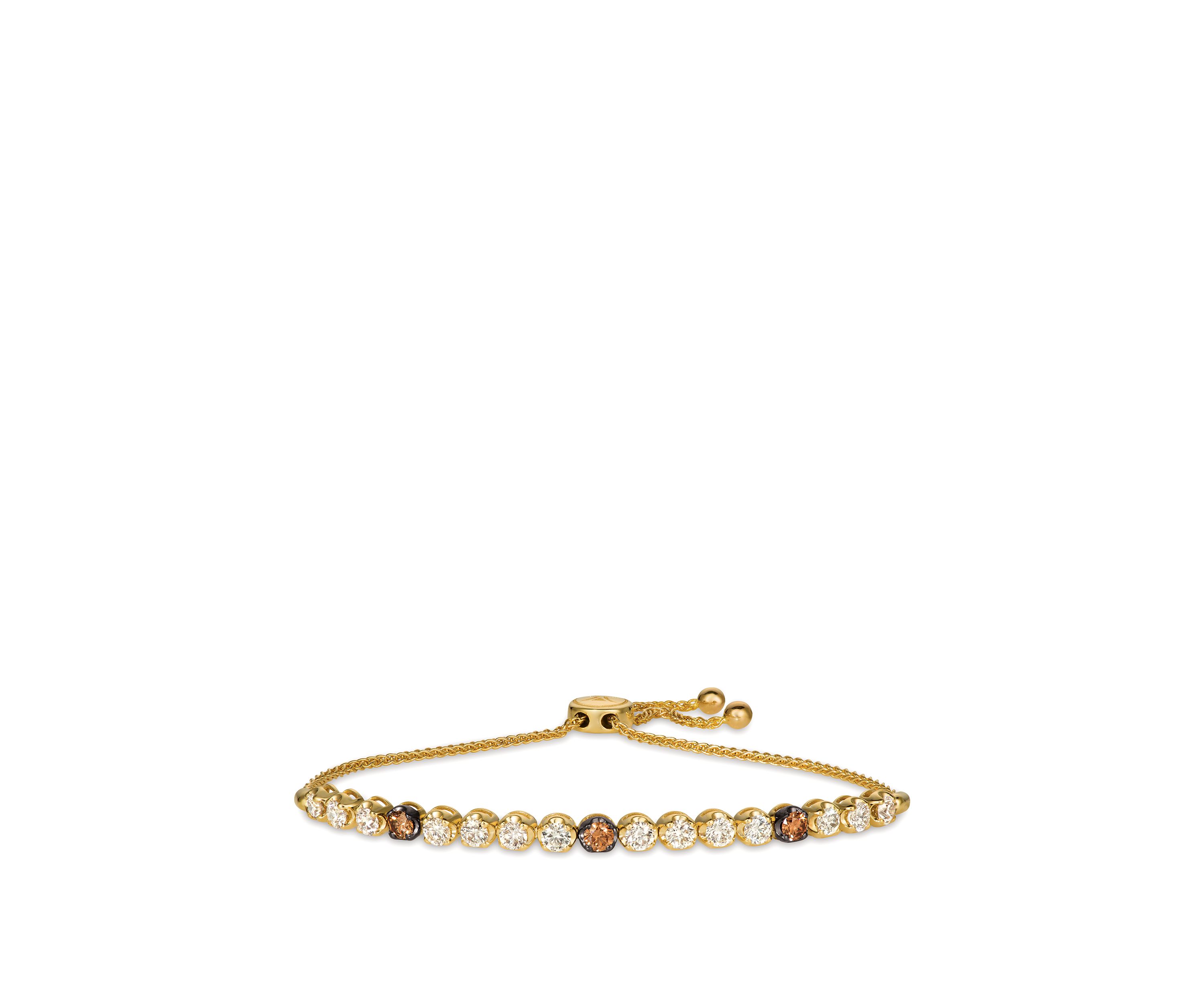 3.0 ct. t.w. Diamond Statement Bracelet in 14k Yellow Gold